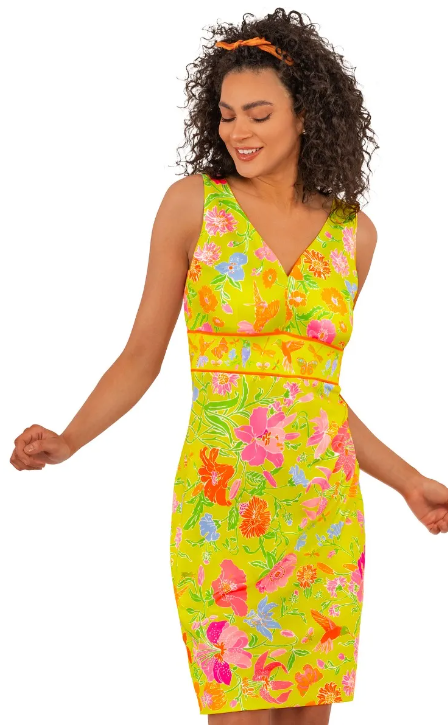 gretchen scott jersey dress Gretchen Scott Jersey Date Night Dress in White Multi ON SALE! L