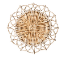 Load image into Gallery viewer, Juliska Provence Rattan Whitewash Placemat
