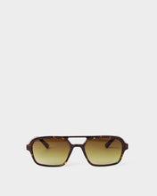 Load image into Gallery viewer, Oversized rectangle shaped brown Tortoiseshell frames
