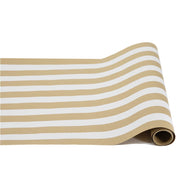 Hester & Cook Kraft White Classic Stripe Runner - 20