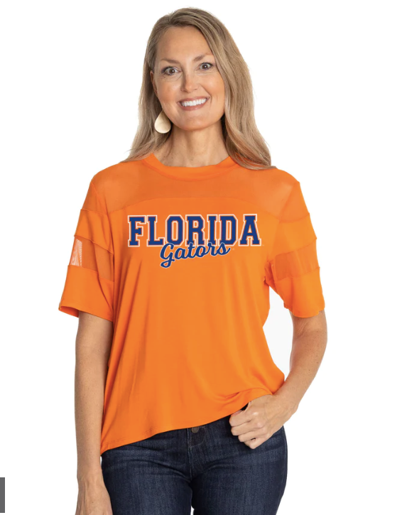 Florida Gators Mesh Top - Orange