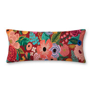 Rifle Paper Rust Floral Lumbar Pillow
