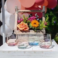 Load image into Gallery viewer, Mezclada Stemless Glass - Set of 4 on a party table
