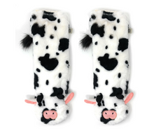 Load image into Gallery viewer, Moo Moo Plush Slipper Socks
