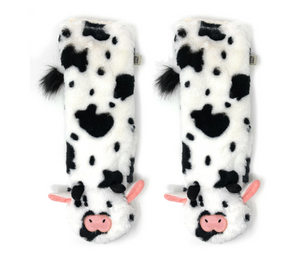 Moo Moo Plush Slipper Socks