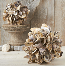 Load image into Gallery viewer, two balls made up of oyster shells 
