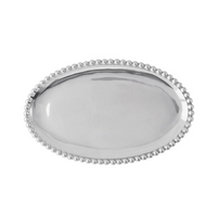Mariposa Pearled Oval Platter