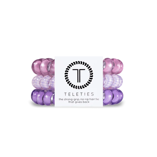 Teleties - Pink Thistle - 3 Pack - Large