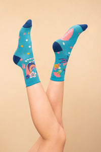 Ladies Ankle Socks - Dainty Birdie