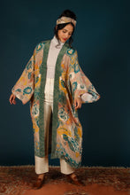 Load image into Gallery viewer, Folk Art Floral Kimono Gown - Petal
