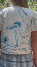 Load and play video in Gallery viewer, video showing full bird embroidery 
