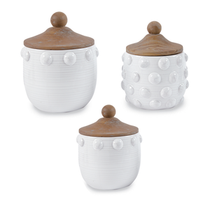Raised Dotted Canister