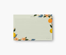 Load image into Gallery viewer, Pack of 12 Citrus Grove Recipe Card
