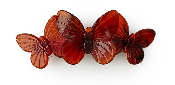 Red Butterfly Barrette
