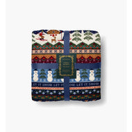Ski Chalet Fleece Blanket