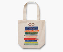 Load image into Gallery viewer, Rifle Paper Book Club Canvas Tote Bag
