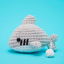 Load image into Gallery viewer, The Woobles Tank the Shark Crochet Kit
