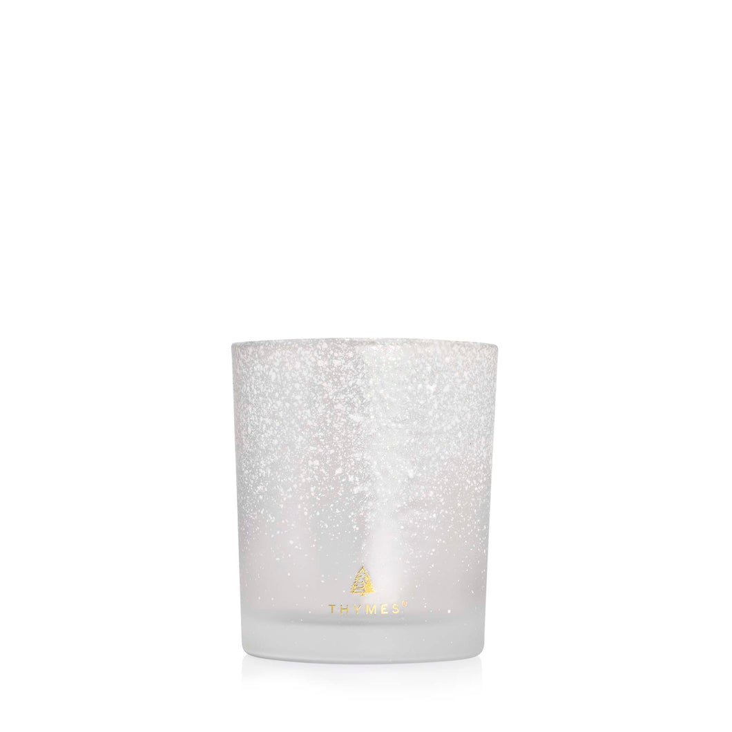 Thymes Frasier Fir Flocked Collection Poured Candle  6.5 oz