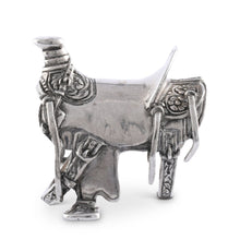 Load image into Gallery viewer, Pewter Cowboy Saddle Napkin Ring
