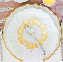 Load image into Gallery viewer, Vietri Incanto Ruffle Dinner Plate
