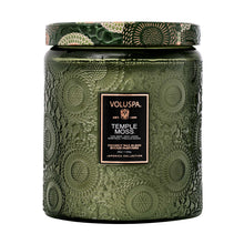 Load image into Gallery viewer, Voluspa Temple Moss - Luxe Jar Candle 44oz
