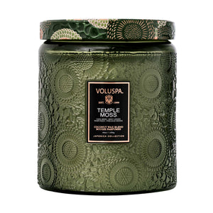 Voluspa Temple Moss - Luxe Jar Candle 44oz