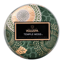 Load image into Gallery viewer, Voluspa Temple Moss Candle - Mini Tin 4oz
