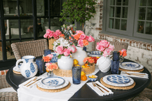 Load image into Gallery viewer, Bamboo Handle Vases used in table setting
