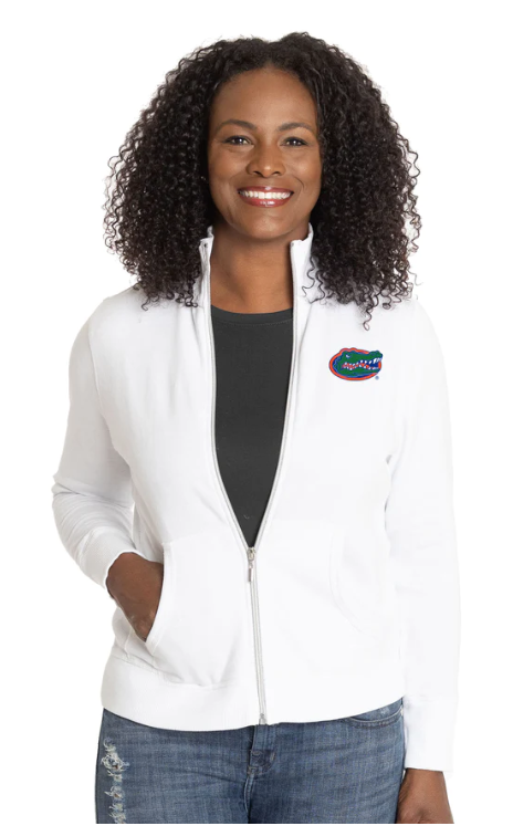 Florida Gators Fallon Jacket - White