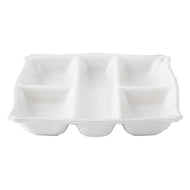 Juliska Berry and Thread Appetizer Platter - Whitewash