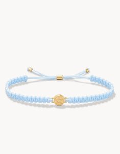 Friendship Bracelet Sky Blue/Starfish