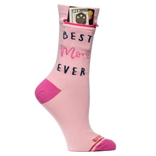 Load image into Gallery viewer, Best Mom Ever Women&#39;s Pocket Socks
