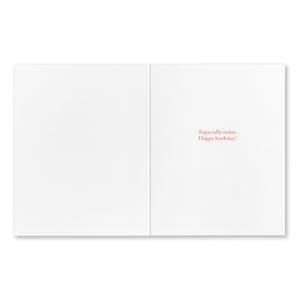 Live All You Can Birthday Card