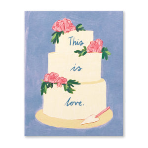 This is Love Wedding Card