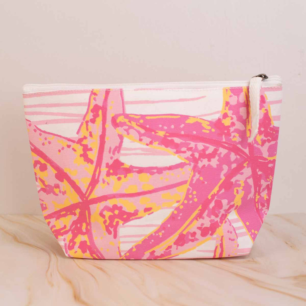 Stella Marina Cosmetic Bag - Pink/Orchid/ Sunburst