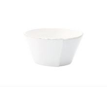 Load image into Gallery viewer, Vietri Lastra Stacking Cereal Bowl - White
