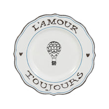Load image into Gallery viewer, L&#39;Amour Toujours Dessert / Salad Plate Set/4
