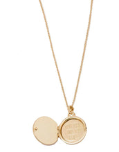 Load image into Gallery viewer, Spartina 449 Round Locket Necklace 32“ Pearlescent
