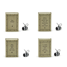 Load image into Gallery viewer, Matchbox Bee in Gift Box with Sayings
