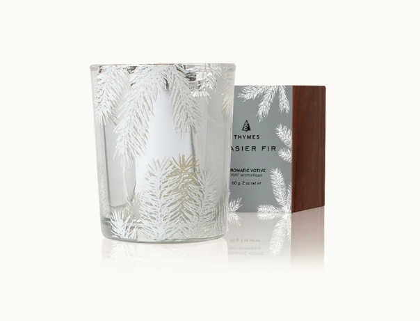 Thymes Frasier Fir Statement Boxed Votive Candle - 2.0 oz