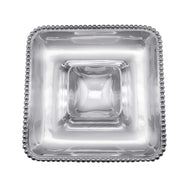 Mariposa Pearled Square Chip & Dip