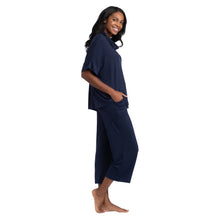 Load image into Gallery viewer, Dream Cowl Neck Lounger Set - Navy

