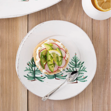 Load image into Gallery viewer, Vietri Lastra Holiday Salad Plate
