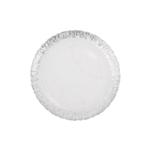 Load image into Gallery viewer, Rufolo Glass Salad Plate - Platinum
