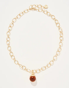 Appoline Necklace 18" Bronze
