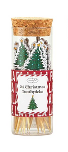 Christmas Toothpick Jars