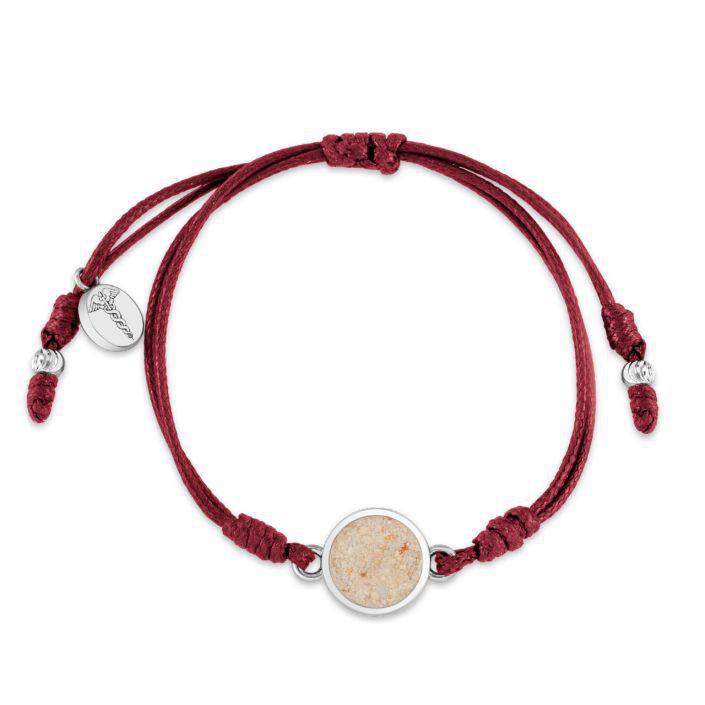 Touch The World Maroon Staff of Hermes Bracelet - Mbale