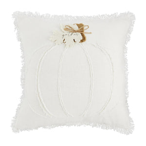 White Pumpkin Pillow