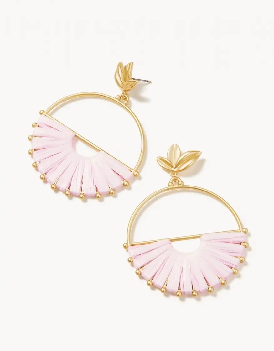Spartina 449 Pink Lemonade Earrings Lilac