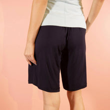 Load image into Gallery viewer, Bamboo Bermuda Lounge Shorts - Black
